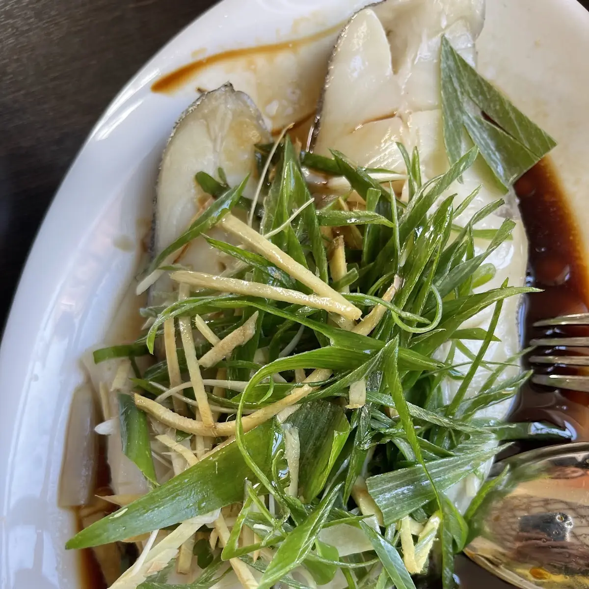 清蒸鱈魚